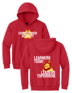 Youth Hooded Sweatshirt Learners Today Design