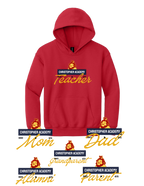 Adult hooded Sweatshirt Title Design