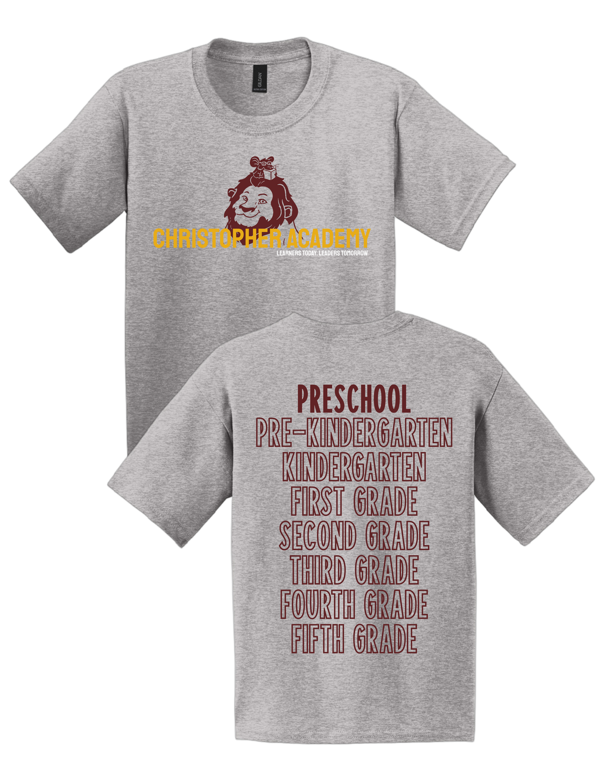 Youth Short Sleeve T-Shirt Grade Level Design