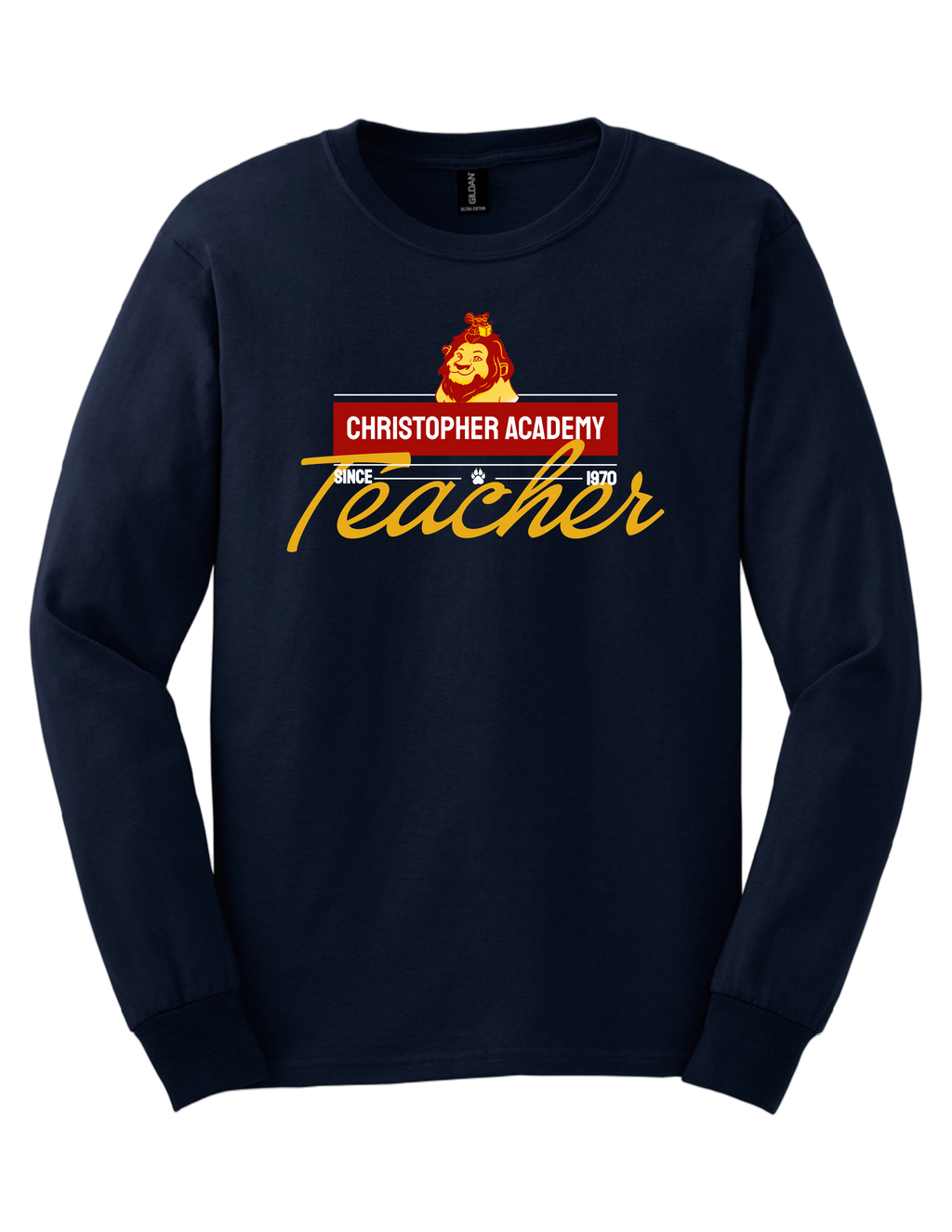 Adult Long Sleeve T-Shirt Title Design