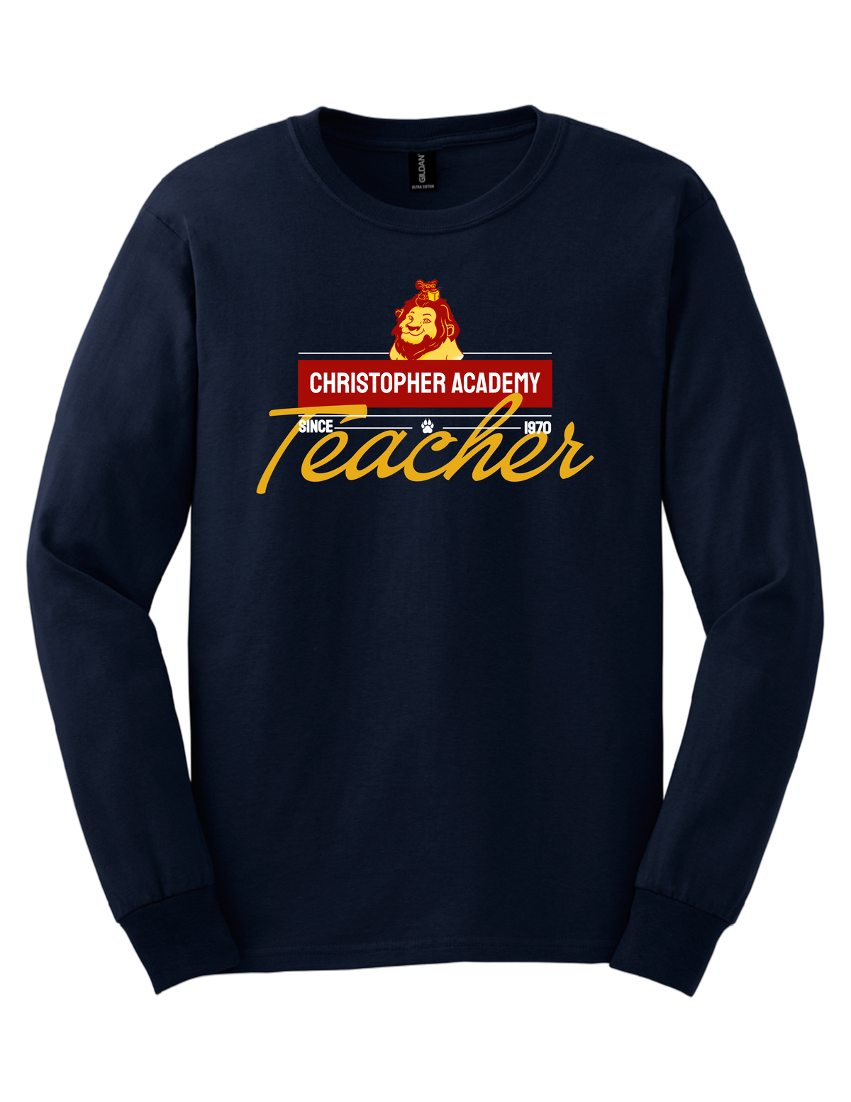 Adult Long Sleeve T-Shirt Title Design
