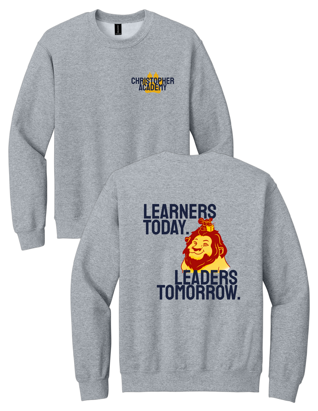 Adult Crewneck Sweatshirt Learners Today