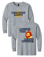 Youth Long Sleeve T-Shirt Learners Today Design