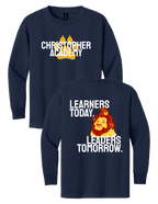 Youth Long Sleeve T-Shirt Learners Today Design