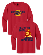 Youth Long Sleeve T-Shirt Learners Today Design