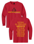 Youth Long Sleeve T-Shirt Grade Level Design