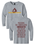 Youth Long Sleeve T-Shirt Grade Level Design