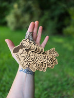 Custom Wood Keychain