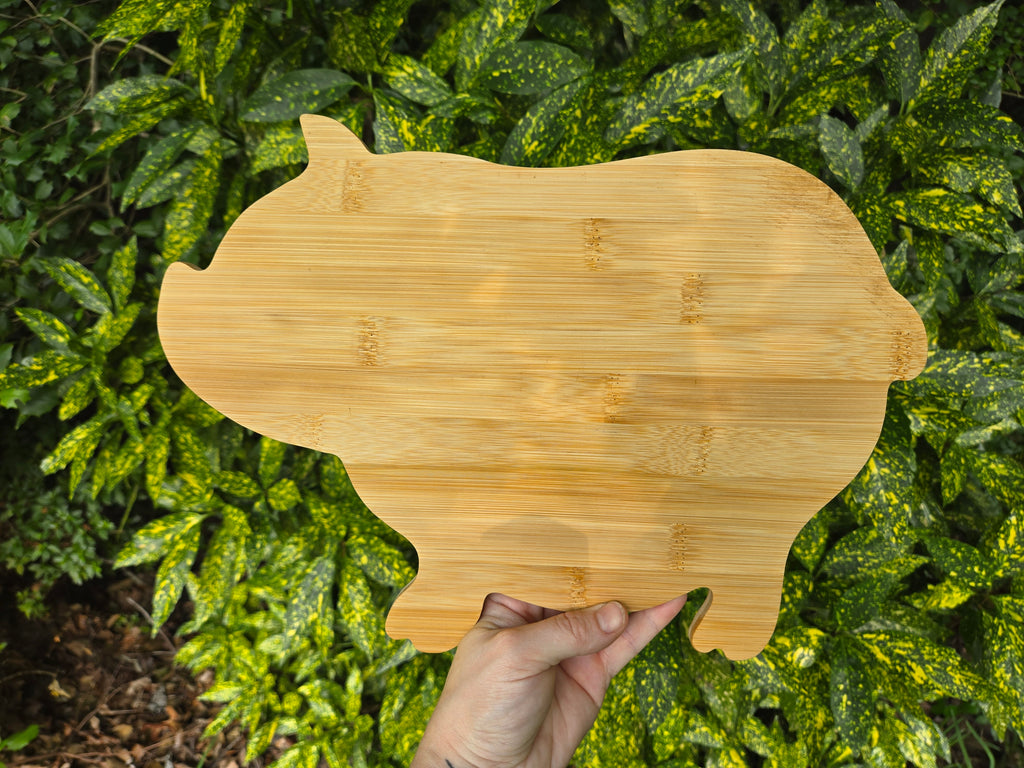 Pig Cutting Board