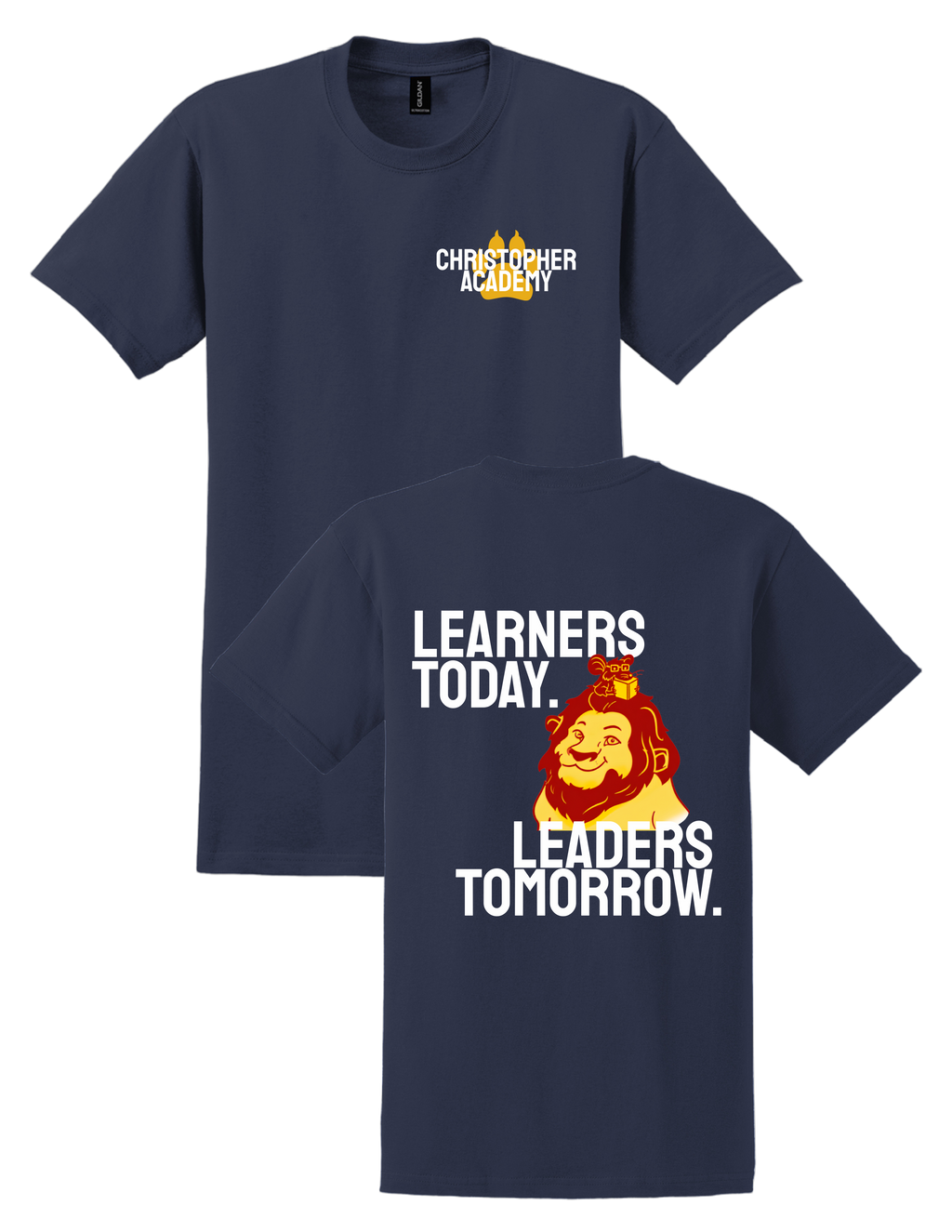 Adult Short Sleeve T-Shirt Learners Today Design