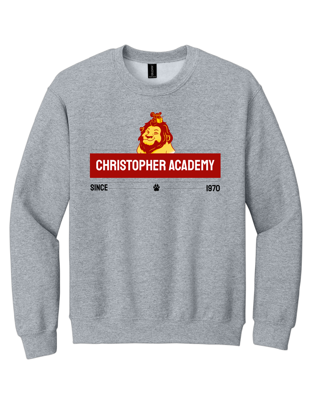 Adult Crewneck Sweatshirt Since 1970 Design