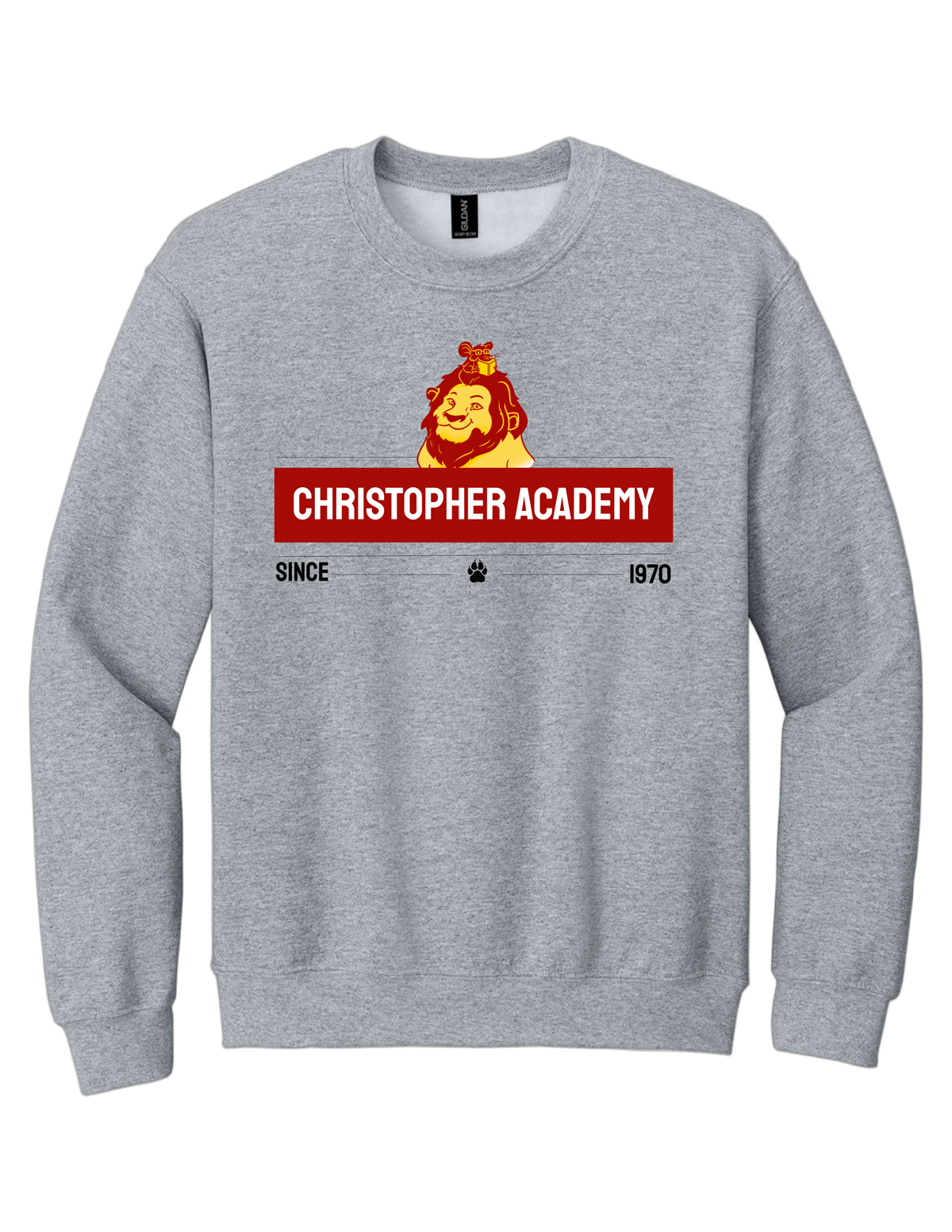 Adult Crewneck Sweatshirt Since 1970 Design