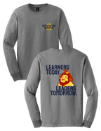 Adult Long Sleeve T-Shirt Learners Today Design