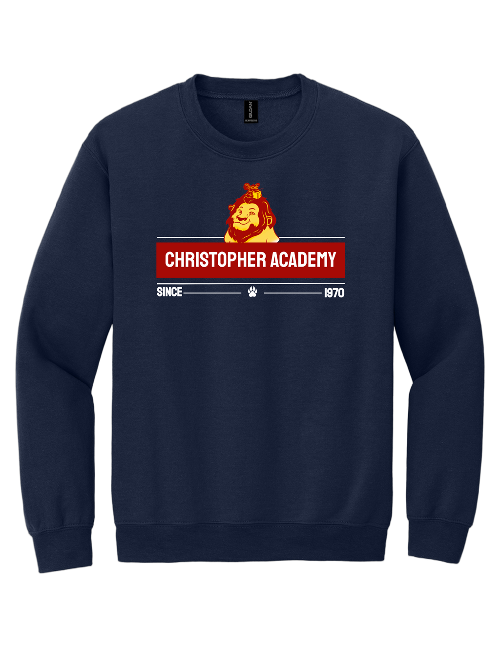 Adult Crewneck Sweatshirt Since 1970 Design