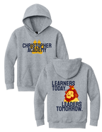 Youth Hooded Sweatshirt Learners Today Design