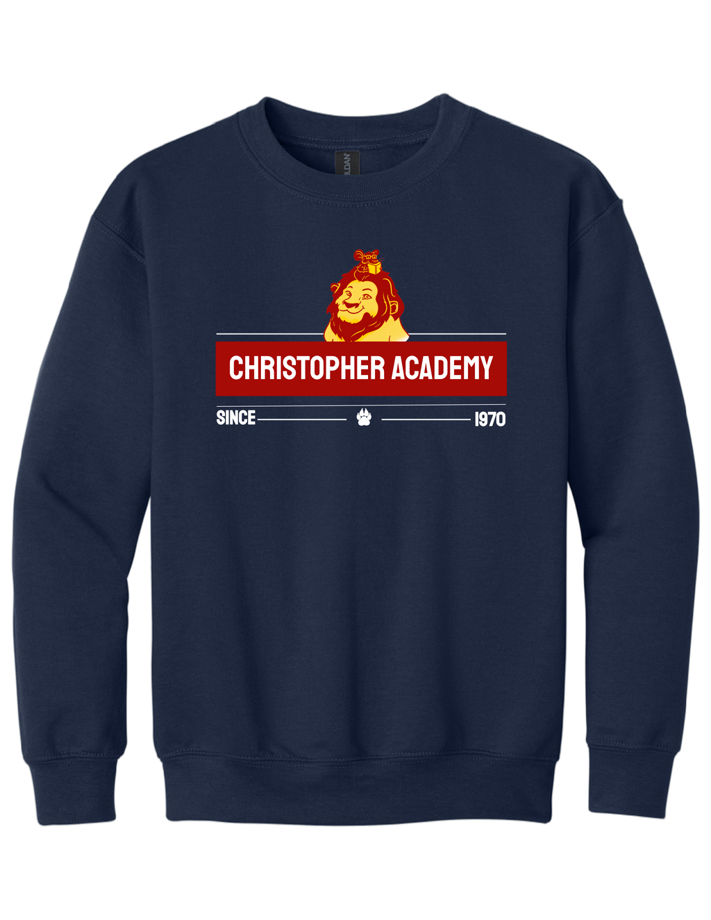 Youth Crewneck Sweatshirt Since 1970 Design