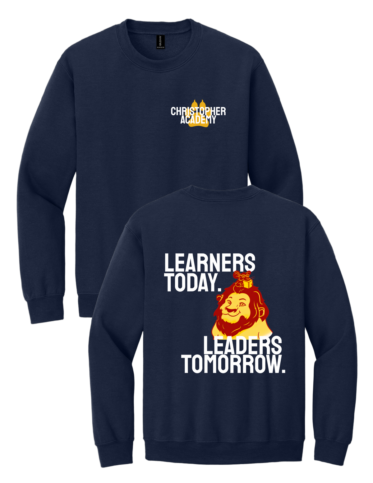 Adult Crewneck Sweatshirt Learners Today