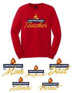 Adult Long Sleeve T-Shirt Title Design