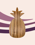 Acacia Wood Pineapple Cutting Board