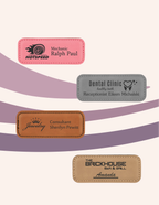 Leatherette Name Badge
