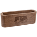 Walnut Business Card Holder