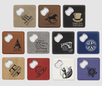 Personalized Bottle Opener Coaster | Custom Military & Man Cave Gift