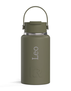 Custom personalized name on RTIC kids water bottle