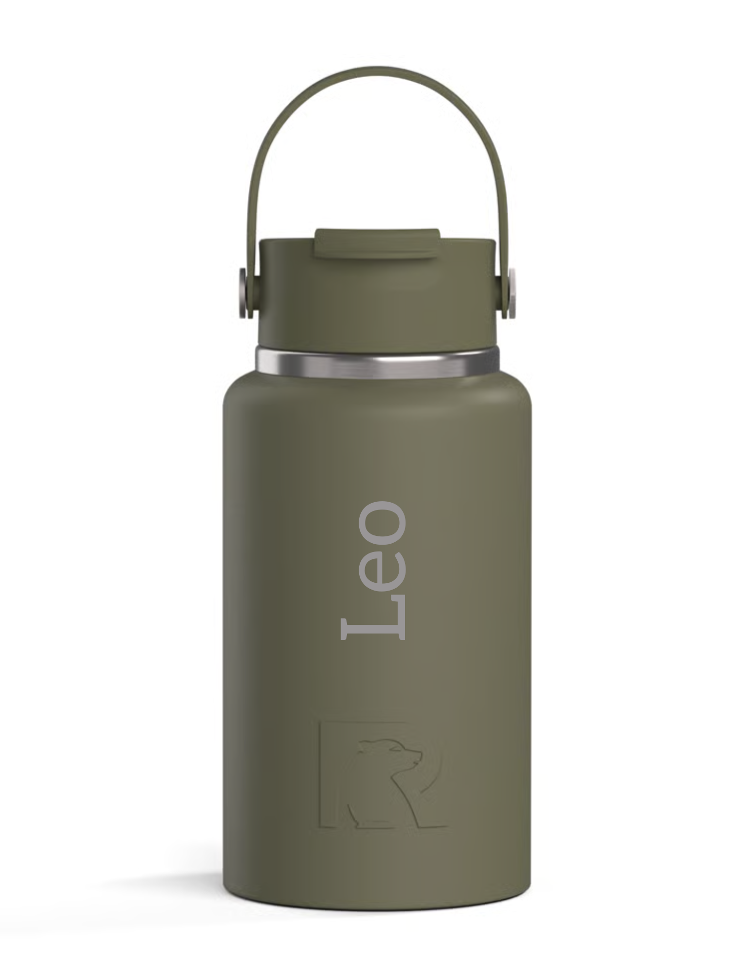 Custom personalized name on RTIC kids water bottle