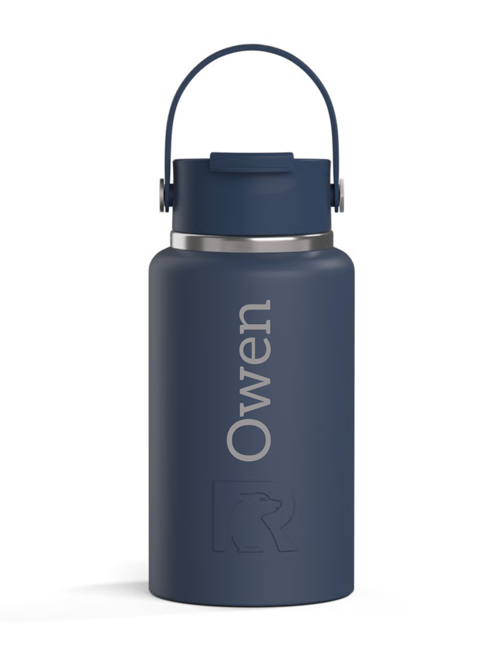 Personalized RTIC 16oz kids water bottle with custom name